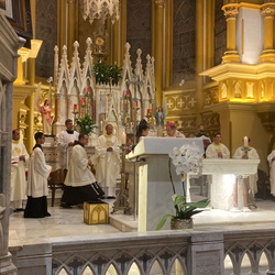 Missa de envio do Bispo Auxiliar Dom Geovane, para à Diocese   de Divinópolis/MG